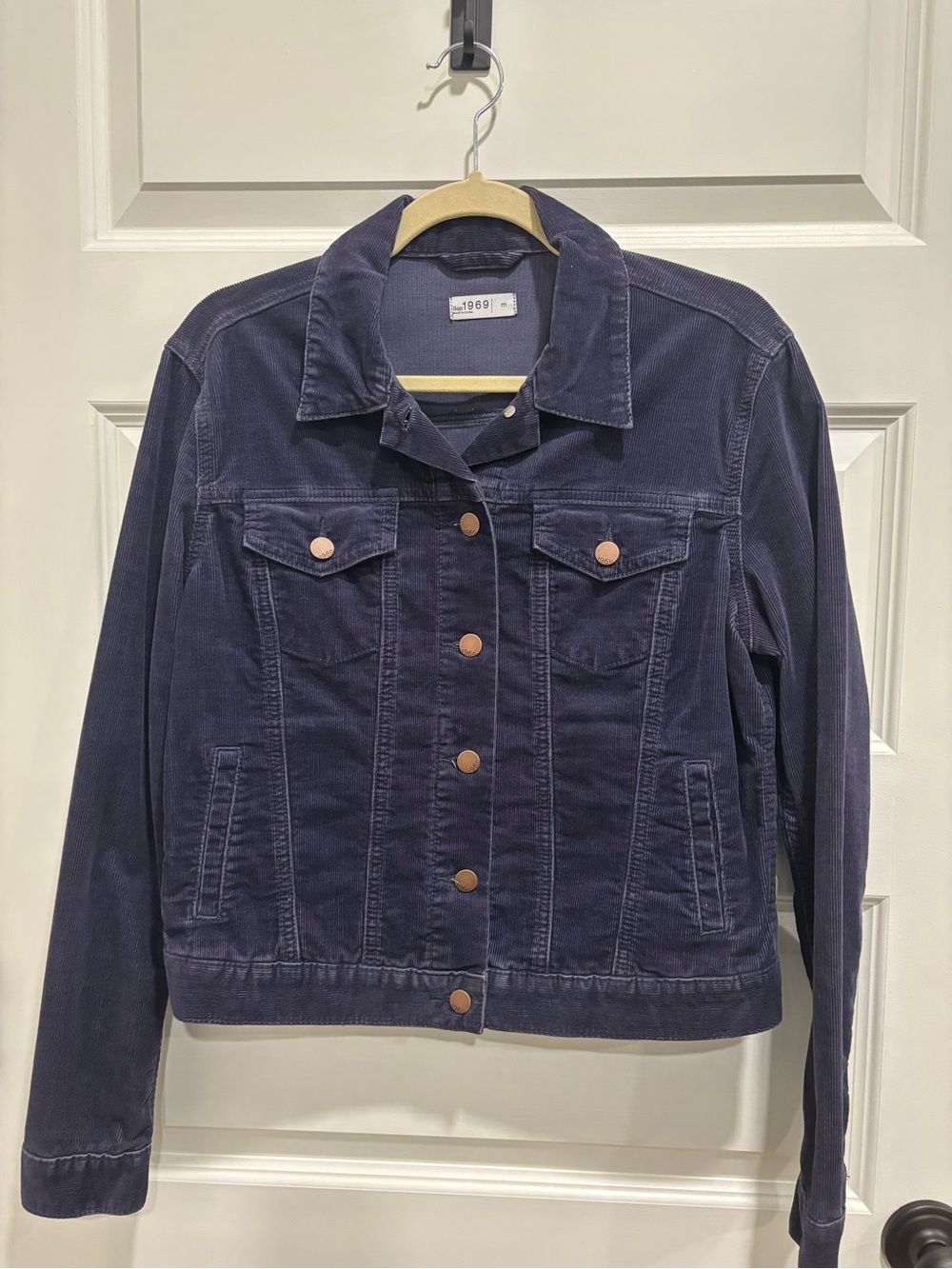 GAP Corduroy Jacket in Dark Blue
